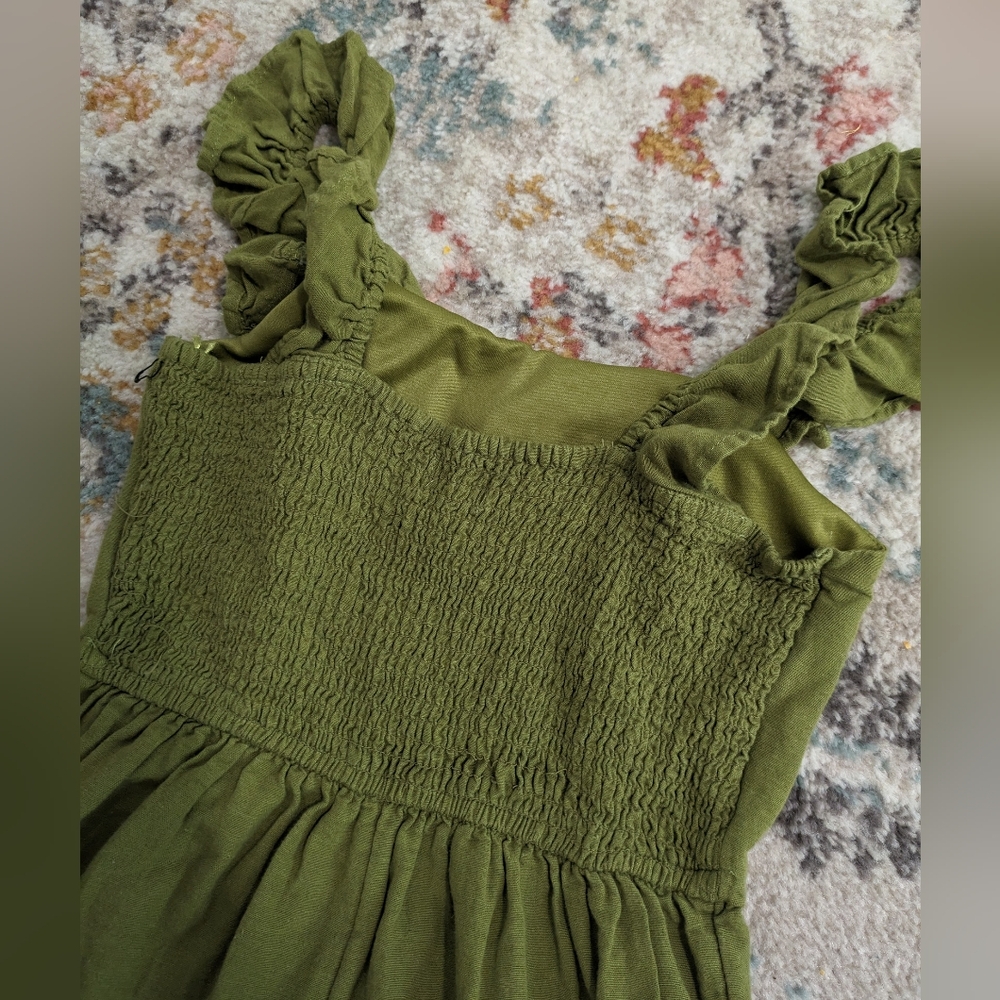 Green Jumpsuit - Picture 3 of 4